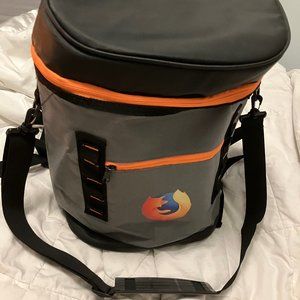 Firefox cooler backpack, never used